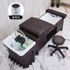 Uau, Cama com Circulação de Água em Temperatura Constante para Tratamento Capilar, Vaporização, Salão de Cuidados com os Cabelos, Uso Especial em Salão de Beleza, Cama de Massagem para Pés de Barbearia