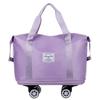 Universal Wheel Travel Bag Light Portable Bag Storage Bag Waiting Bag Separação Dry and Wet Grande Capacidade Fitness Yoga Bag