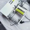 Máquina automática de flejado de pacas dispensador de fleje para pacas encuadernación de bordes tensión máquina de coser de alimentación lateral máquina de doble uso síncrona máquina de flejado eléctrica