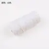 Direto da fábrica cor sólida 2mm algodão corda de algodão DIY artesanal corda decorativa amarração embalagem de presente corda tapeçaria tecelagem