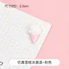 Pegamento en crema para bricolaje, funda de teléfono, horquilla, material, caramelo, animal, fruta, comida, juego, resina, pegamento, accesorios, colección, venta al por mayor
