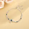 Pulsera Cruzada de Amor para Comercio Exterior Transfronterizo Moda Nuevo Estilo Lujo Ligero Temperamento Elegante Viaje Diario Joyería de Mano Chapada en Cobre Mujeres