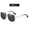 Lentes de sol polarizados de metal para hombre con protección UV, para montar, conducir, lentes HD TAC al por mayor