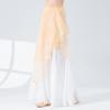 Pantalones de Danza Clásica para Mujer, Pantalones Anchos Estilo Antiguo, Ropa de Escenario para Actuaciones, Ropa de Práctica, Danza China, Danza Étnica, Pantalones Fluidos de Gasa