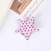 Nuevos y Modernos Pasadores de Estrella y Lunares para el Cabello para Mujer, Pinzas Personalizadas de Moda para Flequillo Sin Marcas, Pinzas Laterales Sencillas, Dulces Accesorios para el Cabello