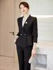 Outono transfronteiriço einverno Novo paletó moda feminina OL temperamento desgaste do negócio desgaste formal casual terno calças moda