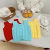 Ropa para Bebé, Tops de Punto en Capas de Moda, Conjuntos de Primavera para Niñas de Nuevo Estilo, Chalecos Estilo Coreano
