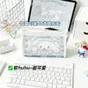 Estilo Japonés Lindo Dibujo Animado Mi Melody Estuche de Lápices Impermeable de PU Gran Capacidad Alto Valor Estudiante Cinnamoroll Bolsa para Material de Oficina