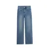 Ajuste Que Le Queda a TodosPantalones de Pierna Recta Primavera 2026 Nuevo Clásico Imprescindible Jeans Azules Versátil 6211