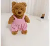 [Apenas Roupas] Chaveiro Pingente Urso de Barcelona Boneco 12cm Roupas de Empregada Roupa de Cama Headgear