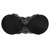 Almohadillas invisibles de encaje para sujetador de mujer, sin tirantes, antideslizantes, transpirables, para vestidos de espalda descubierta y camisetas sin mangas