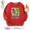 Sudadera para Niños Numberblocks Estilo Primavera y Otoño Camiseta Básica Infantil Atuendo Estiloso Versión Coreana