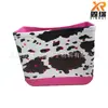 Bolsa de Playa de EVA Moldeada por Inyección al por Mayor de Fábrica Más Vendida Transfronteriza Bolsa con Agujeros Recortados Bolsa Diagonal Estampada para Mujer Bolsa de Playa