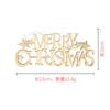 Limão verde coreano DIY decorações pendentes de madeira Gummy Carta Marca Árvore de Natal Placa Pingente Decorativo Cross-Border