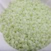 Contas uniformes cerca de 4mm de jade semente de gelo contas de arroz de vidro contas soltas diy frisado pulseira material colar acessórios