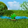 Adornos de Resina de Cisne Adornos de Micropaisaje Adornos para Suculentas Adornos de Regalo Creativos Zakka Cisne de Pareja