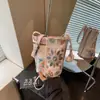 Bolsa de cubo de moda de alta calidad para verano, pedido extranjero para mujer, nuevo modelo 2026, nuevo estilo chino, estilo nacional, bandolera bordada para teléfono