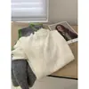 Camisa Base de Encaje de Cuello Semi-Alto de Moda para Mujer, Estilo Francés Primavera 2026, Top Elegante Juvenil de Manga Larga de Gama Alta