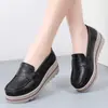 Zapatos de Mujer Versátiles Cómodos de Gran Tamaño para el Uso Diario Transfronterizos Zapatos de Mamá Zapatos de Plataforma Zapatos mecedores Slip-On Aumento Suela Suave Comodidad