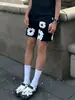 Pantalones Cortos Estilo Americano con Diseño de Kapok Estampados con Espuma para Hombre, Nuevos Pantalones Deportivos y Casuales de Verano para Hombre
