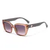 Gafas Jamie X2523 de Montura Cuadrada Nueva Tendencia de Moda Europea y Americana Gafas de Sol Estilo Callejero para Viajes y Conducir