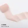 Cinta de Gasa de Nieve Famosa en Internet con Bordes Deshilachados para Ramilletes, Cinta para Envolver Flores del Día de San Valentín, Cinta para Lazos de Regalo al por Mayor