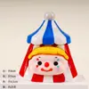 Juguete de moda nuevo circo resina joyería DIY colgante de coche pegatina de refrigerador muñeco de dibujos animados caja sorpresa accesorios para la mano
