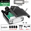 Placa adaptadora de terminal DB15 macho e fêmea, sem solda, DB15 sem solda, conector paralelo de 2 fileiras com 15 pinos