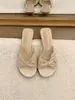 Temporada del Primer Encuentro: Sandalias de tiras de encaje de lunares estilo francés para mujer, nuevo modelo de verano con lazo, adecuadas para combinar con vestidos