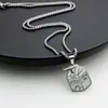 Joyería Europea y Americana de Venta Caliente Transfronteriza Colgante de Botella de Leche de Acero Inoxidable Joyería Personalizada de Acero de Titanio Collar Fuente de Comerciante Venta al por Mayor