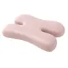 Almofada H de seda gelada para quem dorme de lado, núcleo de almofada que não pressiona o rosto, núcleo de almofada de espuma de memória para adultos para suporte do pescoço e sono
