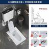 Banheiro com placa de cobertura assento agachado integrado vaso sanitário de agachar cerâmico buraco de agachar mictório mictório doméstico
