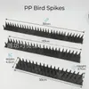 Amazon Transfronterizo Púas Disuasorias de Pájaros de Plástico PP, Repelente Eléctrico de Pájaros, Púas Disuasorias de Gatos, Púas Antirrobo, Púas para Vallas y Muros, Púas para Pájaros que se Pueden Cortar