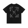 Camiseta de manga corta OW holgada de talla grande para amantes de las marcas de marea europeas y americanas de la generación del verano 2024