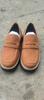 Mocassins 2025 Nova Primavera & Outono Tamanho Grande Casual Fosco Estilo Britânico Sapatos Femininos Salto Grosso Sola Grossa Exportação Retrô