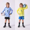 2026 Uniforme de Fútbol de Manga Larga Transfronterizo para Niños Conjunto de Jersey de Miami para Estudiantes de Primaria y Secundaria Uniforme de Equipo de Entrenamiento de Competición Venta al por Mayor