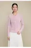 26 Nuevo cárdigan de punto jacquard pesado 100% lana con textura hueca para mujer, cuello redondo, manga larga, prenda exterior para ir al trabajo
