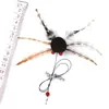 Juguete para Gatos Simulador de Insecto Caña con Plumas Cabezal de Repuesto Autoentretenimiento Alivio del Aburrimiento Juguete para Gatos Resistente a los Arañazos Masticable Juguete para Mascotas