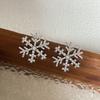 Pendientes de copo de nieve con microincrustaciones de plata para Navidad, otoño e invierno, elegantes, ligeros, de lujo, de alta calidad, exquisitos, de moda, que combinan con todo.