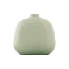 Vaso de Cerâmica Verde Retrô Shumen Decoração de Design para Casa Sala de Estar Mesa Arranjo de Flores Luxo Leve Sensação de Alto Padrão