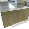 Painel Composto de Aço Colorido e Lã de Rocha 950, Painel de Parede, Painel de Divisória para Oficina, Painel Sanduíche de Lã de Rocha Resistente ao Fogo