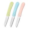 Cuchillo de fruta plegable de acero inoxidable pelador cuchillo de fruta plegable portátil mini cuchillo pequeño regalo Pelador