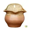 Vaso de Flor de Cerâmica de Parede, Sem Furos, Decoração de Parede Suspensa Personalizada para Suculentas de Varanda Recipiente para Flores