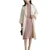 Vestido de Punto Estilo Francés Inspirado en Chanel Otoño/Invierno 2026 Nueva Moda para Mujer Capa Interior Vestido Suéter de Longitud Media Por Encima de la Rodilla