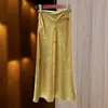 Falda de Cola de Pez Super Hada Estilo Nacional para Mujer Primavera 2026 Nueva Cintura Alta Borla Retro Jacquard Acetato Falda Estilo Chino Nuevo