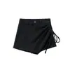 Shorts de Mezclilla Camuflados de Tiro Alto de Moda para Mujer, Nuevos de Verano 2026 Ajustados Hot Pants