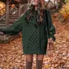 Suéter Pulôver Estilo Personalidade Retrô Torcido Outono Inverno Suéter Solto Feminino Roupas Femininas Tricô Elegante Europeu Americano Suéter