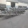El fabricante suministra secador de aire abatible de acero inoxidable, secador de aire para verduras con red protectora, equipo de secado al aire totalmente automático