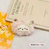 Broche Fofo de Desenho Animado Estilo Coreano Lã Cacheada Borreguinho Pingente para Bolsa de Menina Presilha para Lenço ou Cabelo Acessórios para Roupas Infantis