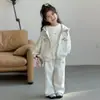 Conjunto de Ropa de Otoño para Niñas 2026 Nuevo Elegante Estilo Primavera/Otoño para Bebé Niña Conjunto de Dos Piezas Muy Bonito Ropa de Otoño para Niños